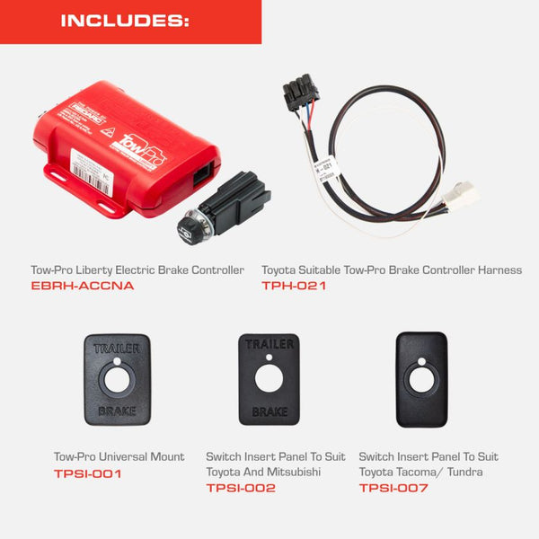 Redarc Tow-Pro Liberty Trailer Brake Control Kit (MPN: CIKTP-NA-004)