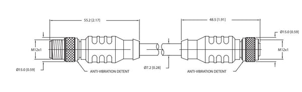 Maretron Marine Network Cable (MPN: CM-CG1-CF-01.0)