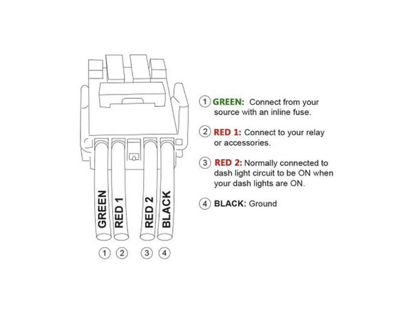 Cali Raised LED Multi Purpose Switch (MPN: CR2392)