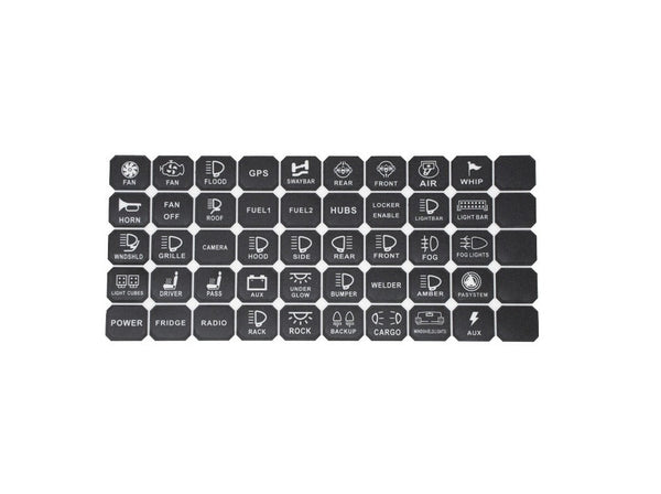 Cali Raised LED Eight Gang Switch Panel (MPN: CR2401)