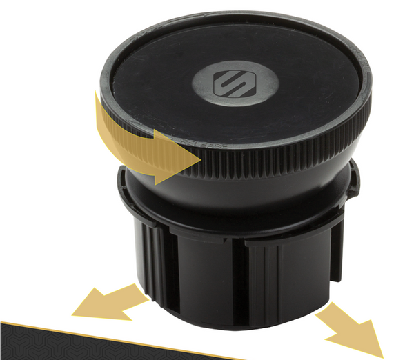 Scosche Cell Phone Mount Adapter (MPN: CUPBASE-SP1)