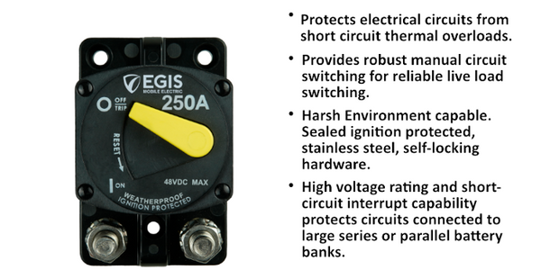 Egis Circuit Breaker 87 Series (MPN: 4704-250)