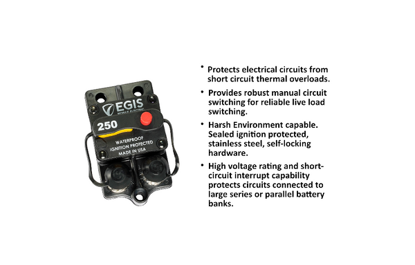 Egis Circuit Breaker Surface Mount (MPN: 4709-250)