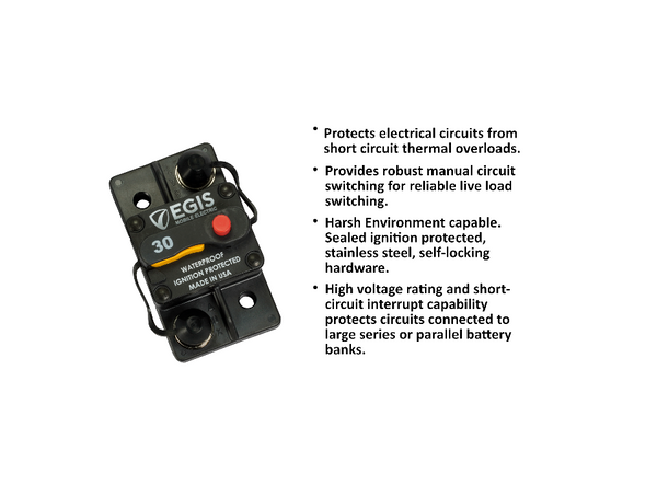 Egis Circuit Breaker 30 AMP (MPN: 4703-030)