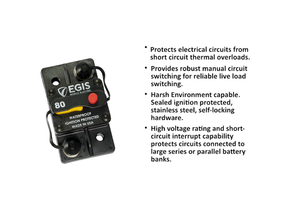 Egis Circuit Breaker 80 AMP (MPN: 4703-080)