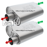 Borla CrateMuffler Exhaust Muffler (MPN: 400820)