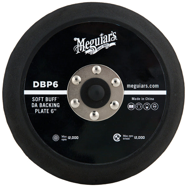 Meguiars Polisher Backing Plate (MPN: DBP6)