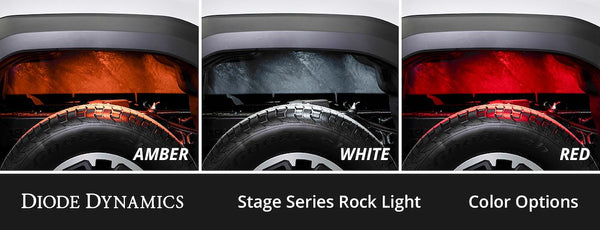 Diode Dynamics Stage Series LED Rock Light Kit (MPN: DD7738)