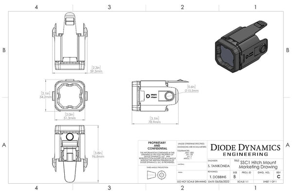 Diode Dynamics Stage Series Backup Light (MPN: DD7766)
