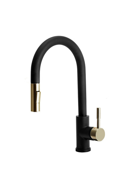 Dura Faucet Streamline Pull-Down Kitchen Faucet (MPN: DF-MK530SLK-MBSN)