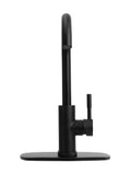 Dura Faucet Streamline Gooseneck Kitchen Faucet (MPN: DF-MK531LK-MB)