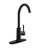 Dura Faucet Streamline Gooseneck Kitchen Faucet (MPN: DF-MK531LK-MB)