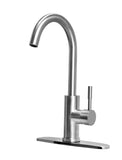 Dura Faucet Streamline Gooseneck Kitchen Faucet (MPN: DF-MK531LK-SN)