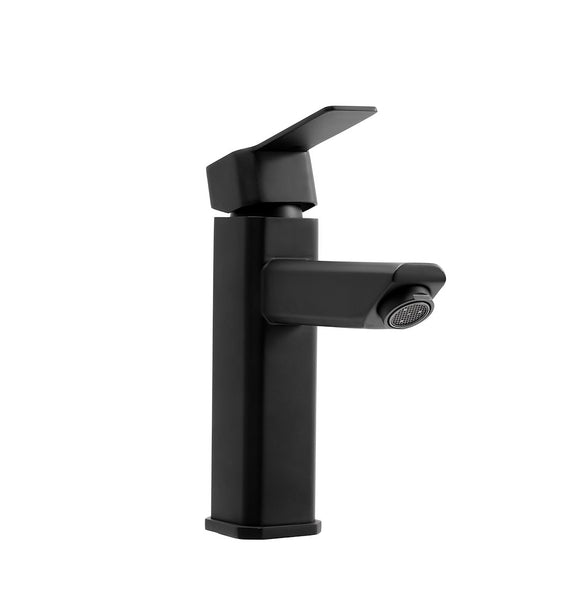 Dura Faucet Modern Angular RV Lavatory Faucet (MPN: DF-ML803LQ-MB)