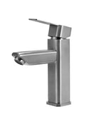 Dura Faucet Modern Angular RV Lavatory Faucet (MPN: DF-ML803LQ-SN)