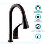 Dura Faucet RV Kitchen Faucet (MPN: DF-NMK503-VB)