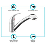 Dura Faucet Kitchen Pull-Out Spout (MPN: DF-NMK852-CP)