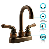 Dura Faucet Classical Series Bar Faucet (MPN: DF-PB150C-ORB)