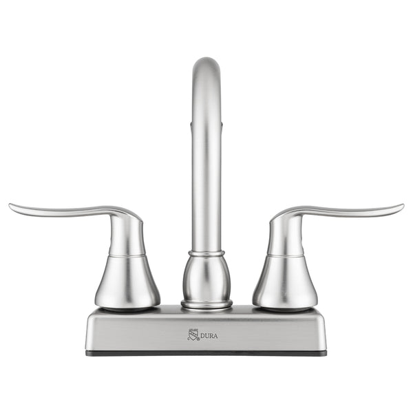 Dura Faucet Dual Lever Bar Faucet (MPN: DF-PB155LH-SN)