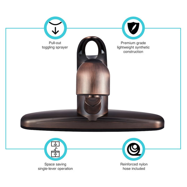 Dura Faucet RV Kitchen Faucet (MPN: DF-PK100-ORB)
