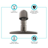 Dura Faucet RV Kitchen Faucet (MPN: DF-PK100-SN)