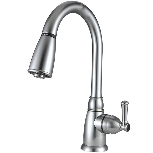 Dura Faucet RV Kitchen Faucet (MPN: DF-PK160-SN)