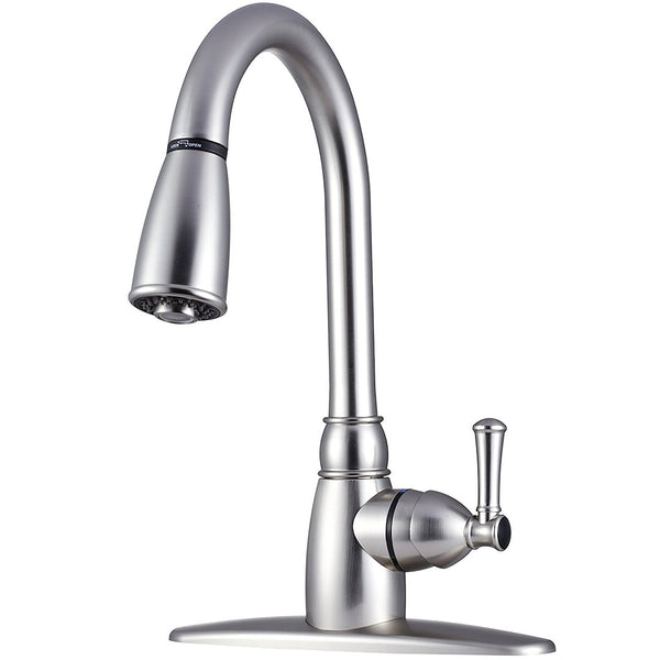 Dura Faucet RV Kitchen Faucet (MPN: DF-PK160-SN)