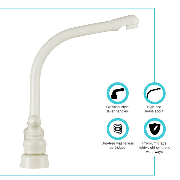 Dura Faucet Classical Series Kitchen Faucet (MPN: DF-PK210C-BQ)