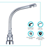 Dura Faucet Classical Series Kitchen Faucet (MPN: DF-PK210C-CP)
