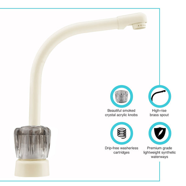 Dura Faucet Kitchen Faucet (MPN: DF-PK210S-BQ)
