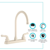 Dura Faucet Kitchen Faucet (MPN: DF-PK330HC-BQ)