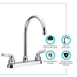 Dura Faucet Kitchen Faucet (MPN: DF-PK330HC-CP)