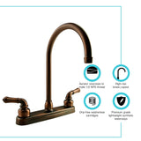 Dura Faucet Kitchen Faucet (MPN: DF-PK330HC-ORB)