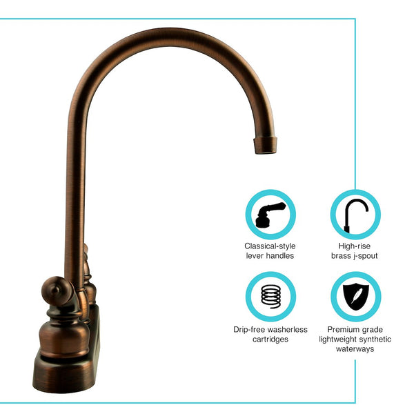 Dura Faucet Kitchen Faucet (MPN: DF-PK330HC-ORB)