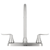 Dura Faucet Kitchen Dual Lever Faucet (MPN: DF-PK330HLH-SN)