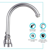 Dura Faucet RV Kitchen Faucet (MPN: DF-PK340L-SN)