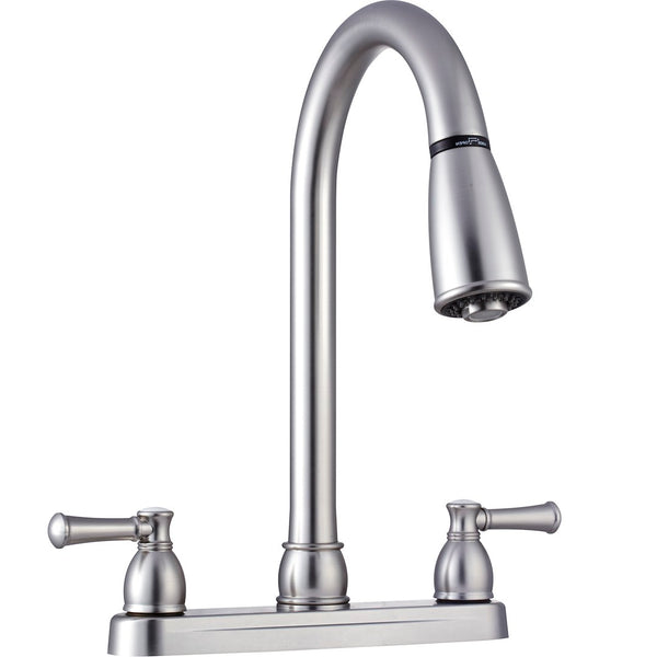 Dura Faucet RV Kitchen Faucet (MPN: DF-PK350L-SN)