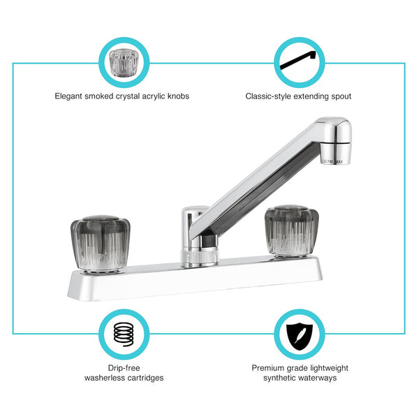 Dura Faucet Kitchen Faucet (MPN: DF-PK600S-CP)