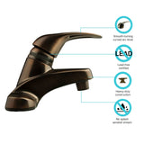 Dura Faucet Lavatory Faucet (MPN: DF-PL100-ORB)