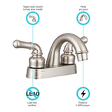 Dura Faucet Lavatory Faucet (MPN: DF-PL620C-SN)