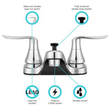 Dura Faucet Lavatory Faucet (MPN: DF-PL720LH-CP)