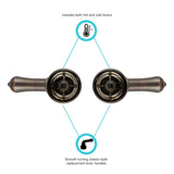 Dura Faucet Teapot Classical Lever Handle (MPN: DF-RKC-ORB)