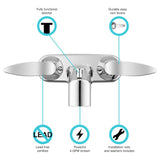 Dura Faucet Bathtub Faucet (MPN: DF-SA110LH-CP)