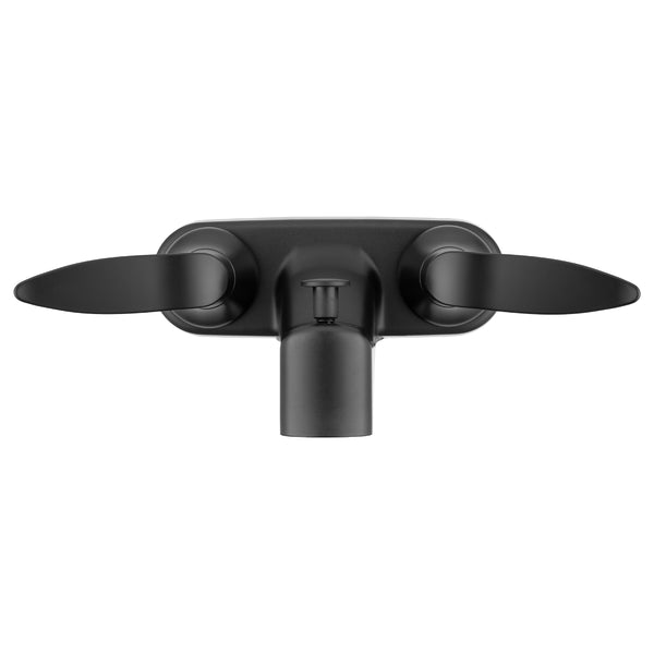Dura Faucet Matte Black Wall Mount Faucet (MPN: DF-SA110LH-MB)