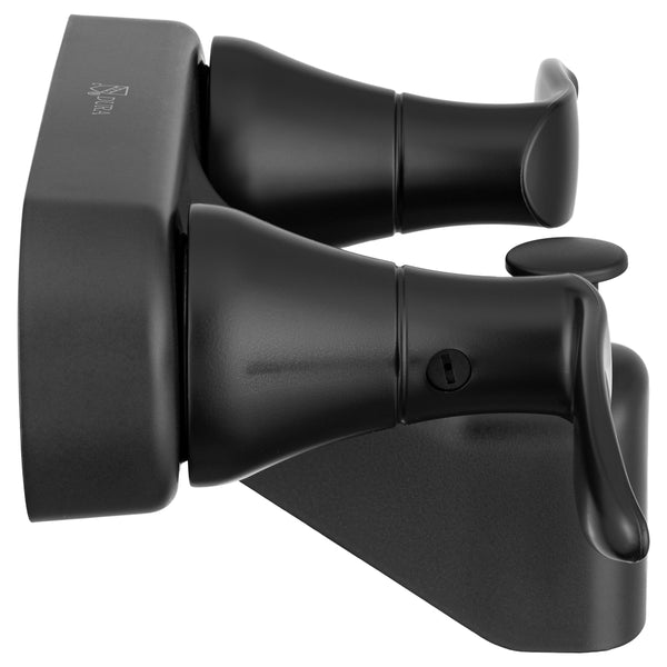 Dura Faucet Matte Black Wall Mount Faucet (MPN: DF-SA110LH-MB)