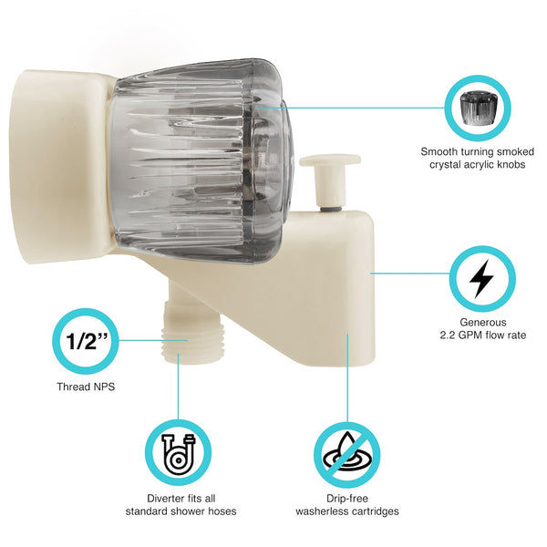 Dura Faucet Bathtub Faucet (MPN: DF-SA110S-BQ)