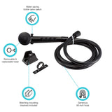 Dura Faucet Hand-Held Shower Head (MPN: DF-SA130-BK)