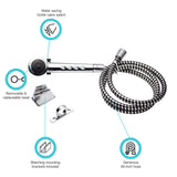 Dura Faucet Hand-Held Shower Head (MPN: DF-SA130-CP)