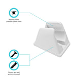 Dura Faucet Shower Head Mount (MPN: DF-SA156-WT)