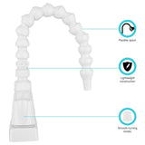 Dura Faucet Exterior Quick Connect Faucet (MPN: DF-SA183K-WT)